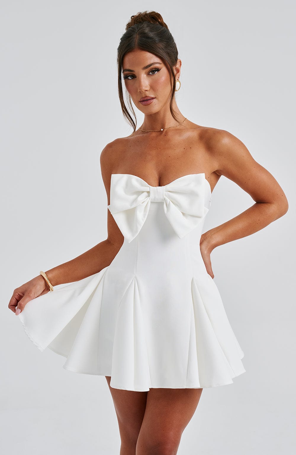 Rubina Playsuit in Ivory