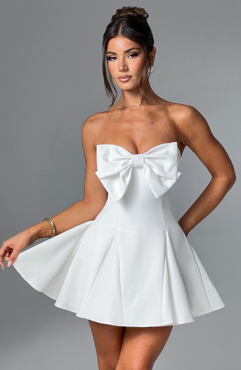 Rubina Playsuit in Ivory