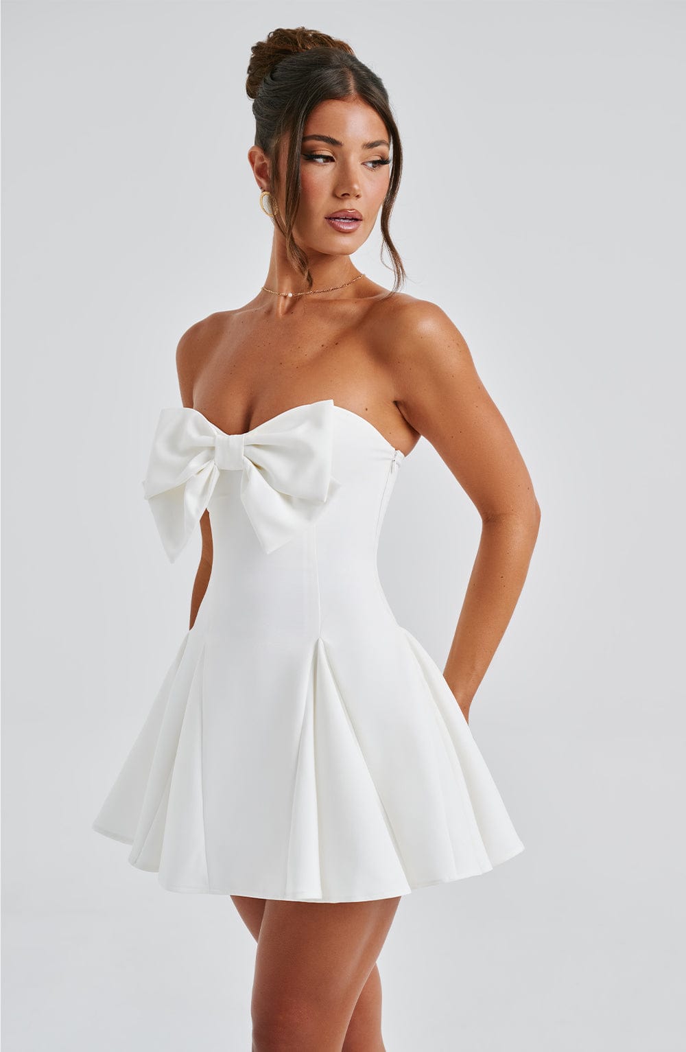 Rubina Playsuit in Ivory