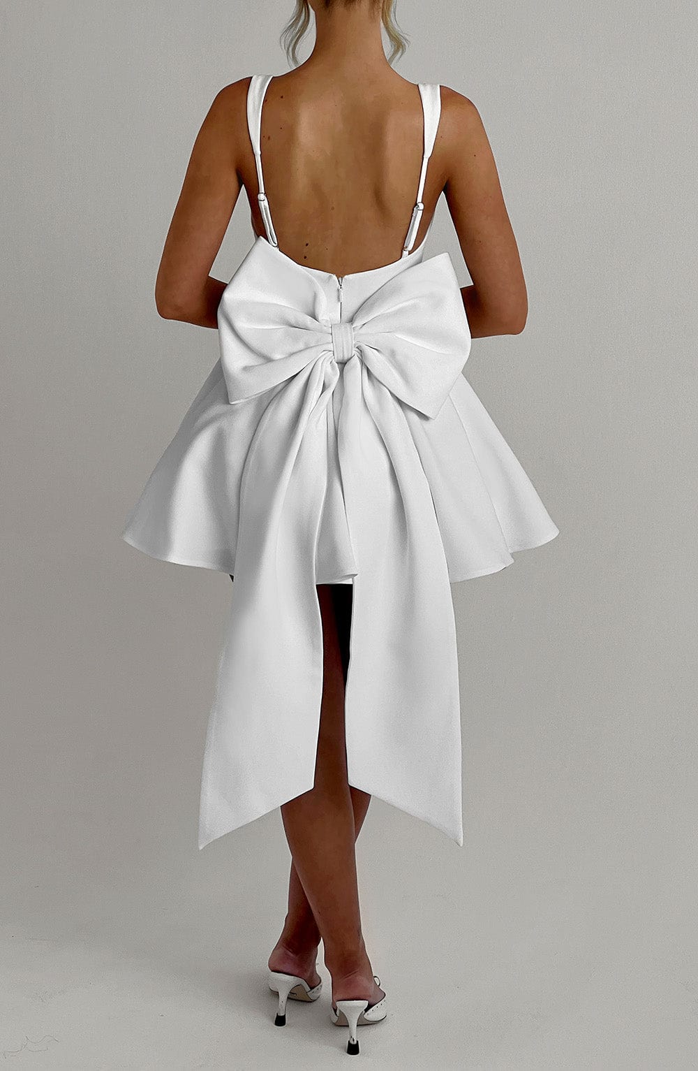 Ruella Mini Dress in Ivory