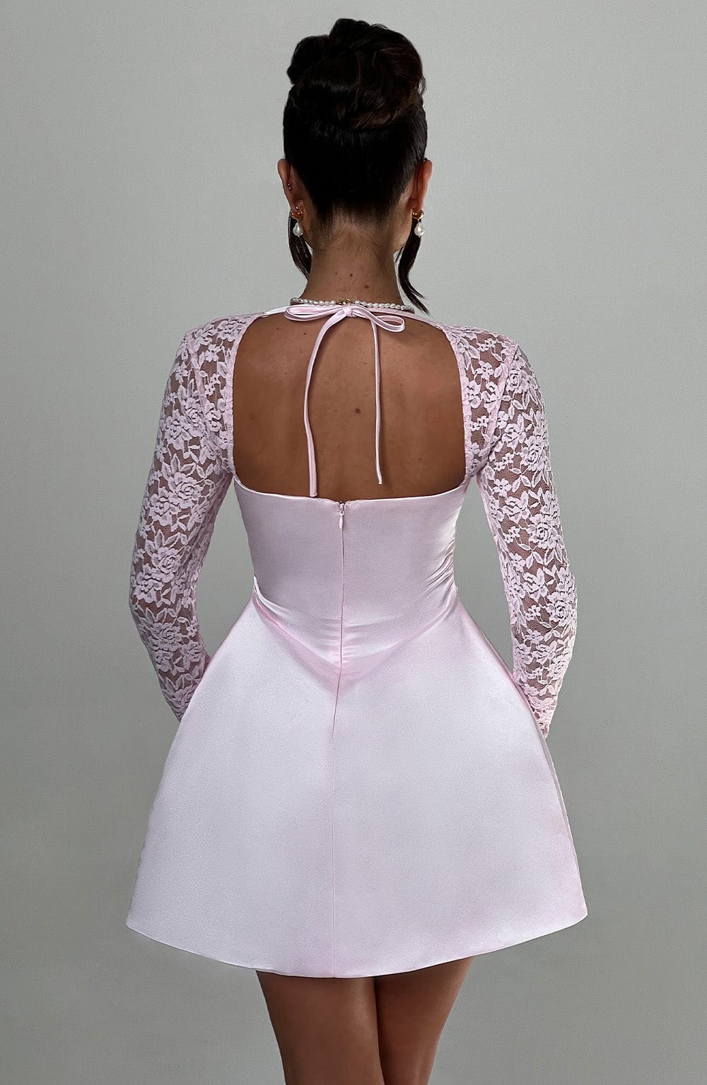 Sadira Mini Dress in Blush
