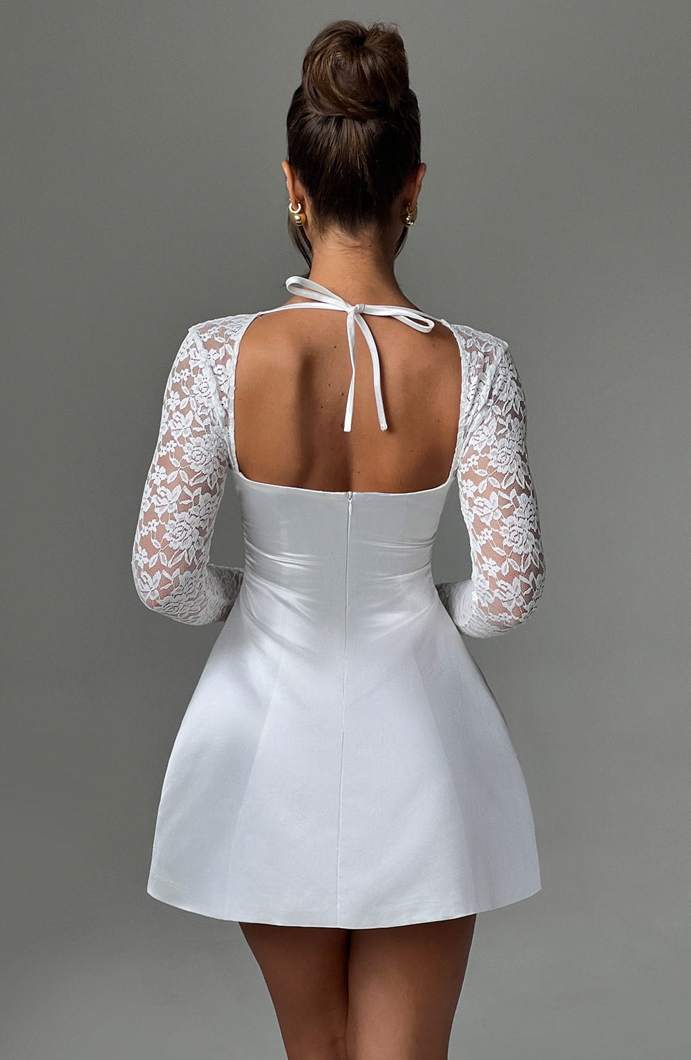 Sadira Mini Dress in Ivory