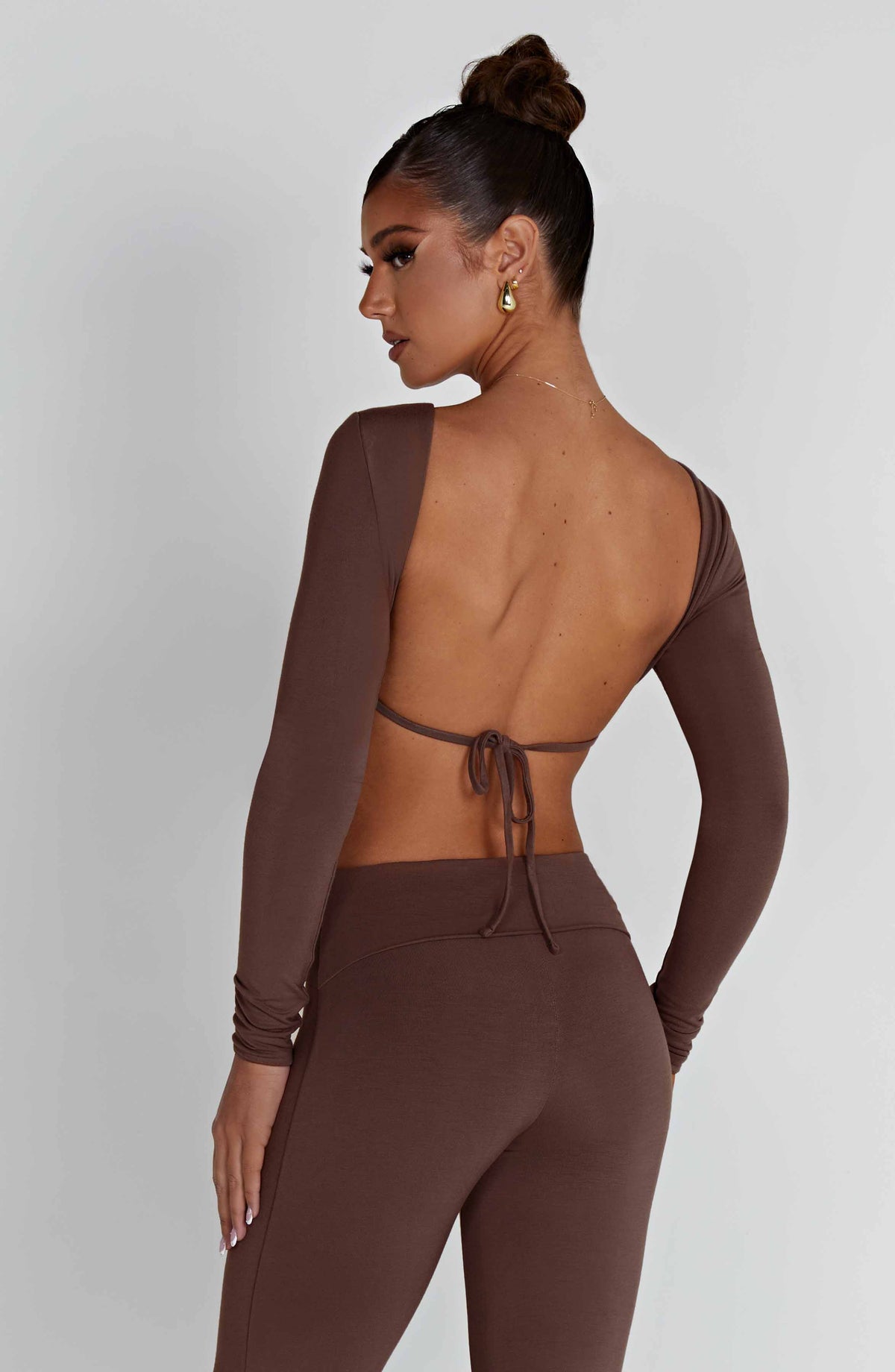 Sahrelle Top in Chocolate