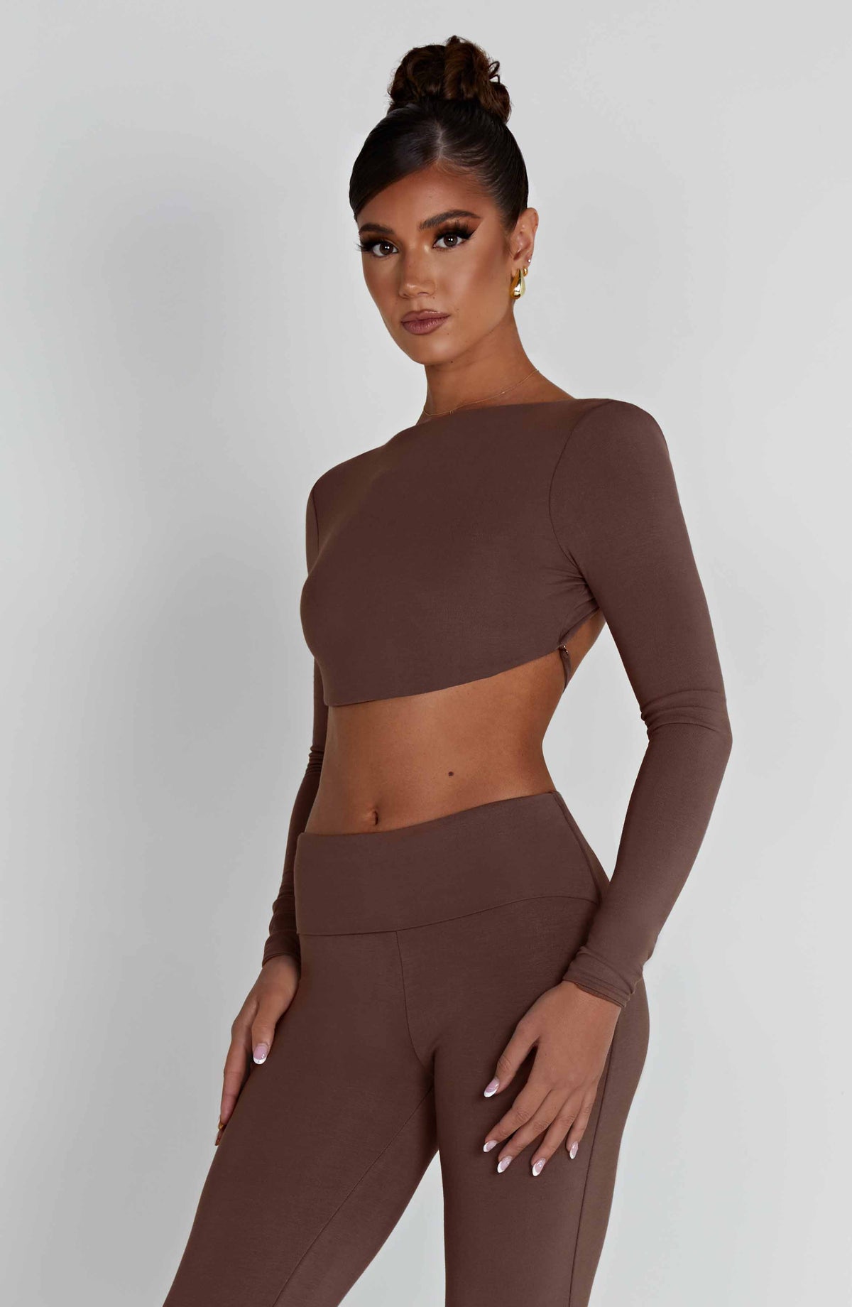 Sahrelle Top in Chocolate