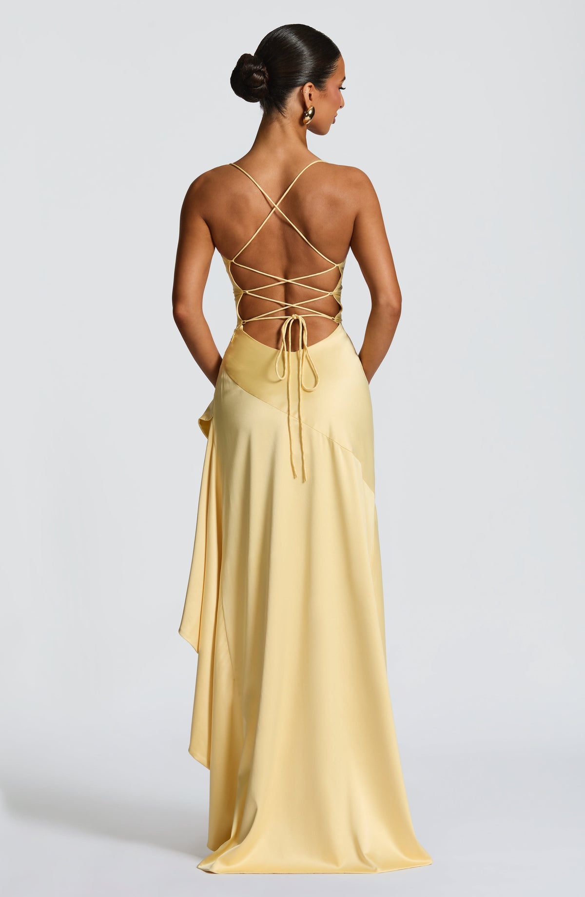 Samara Maxi Dress in Lemon