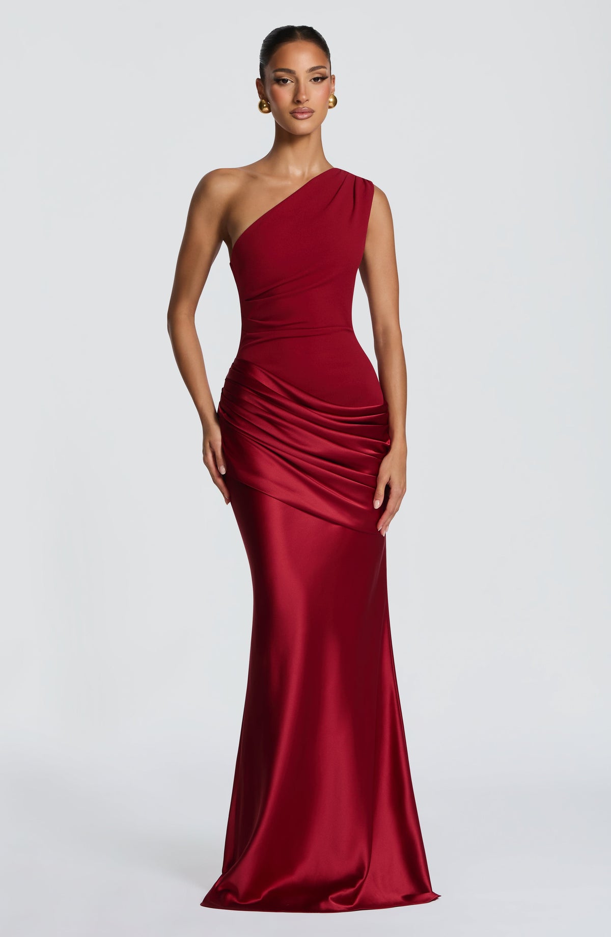 Sedonia Maxi Dress in Deep Red