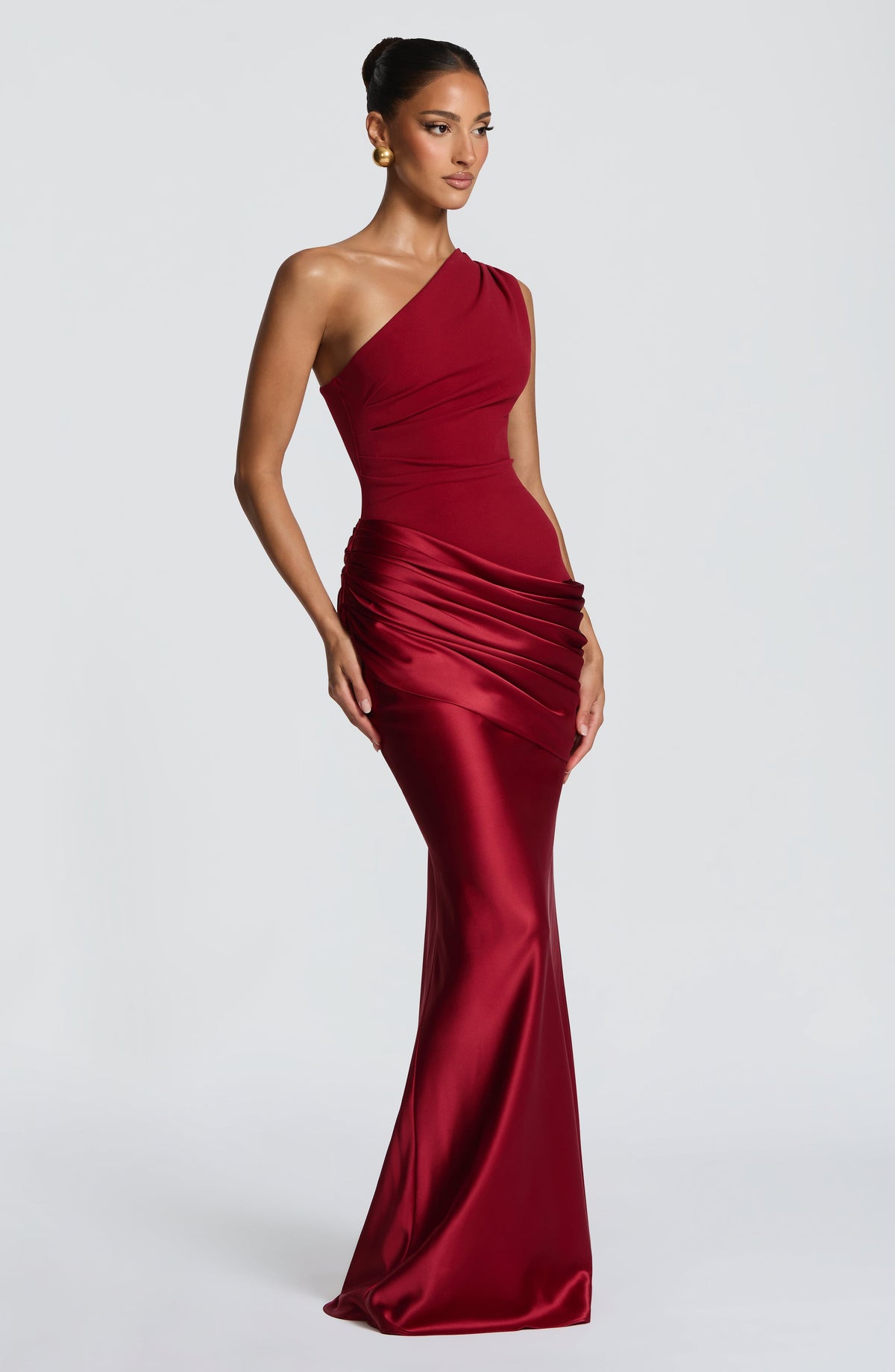 Sedonia Maxi Dress in Deep Red