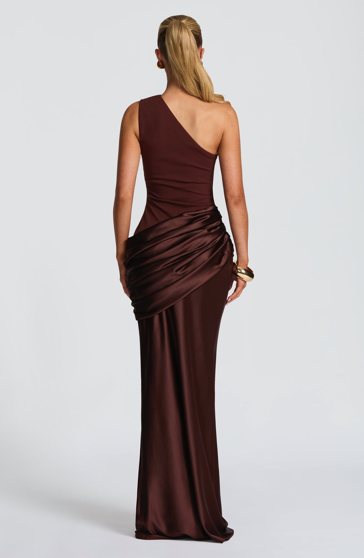 Sedonia Maxi Dress in Plum Brown