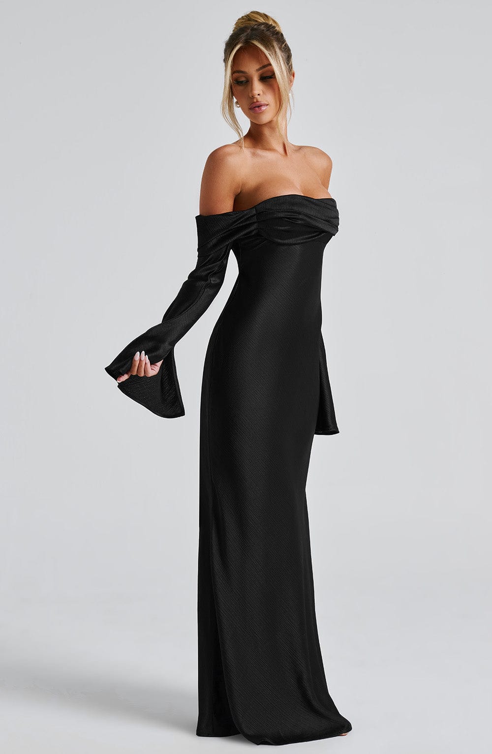 Celeste Maxi Dress in Black