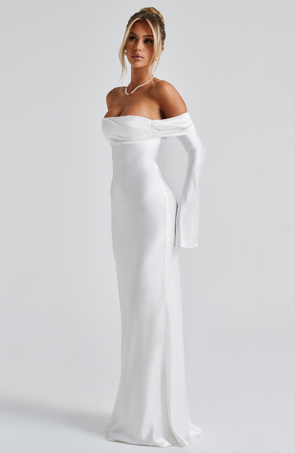 Celeste Maxi Dress in Ivory