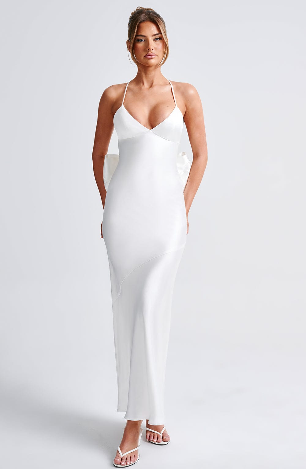 Sarina Maxi Dress in Ivory