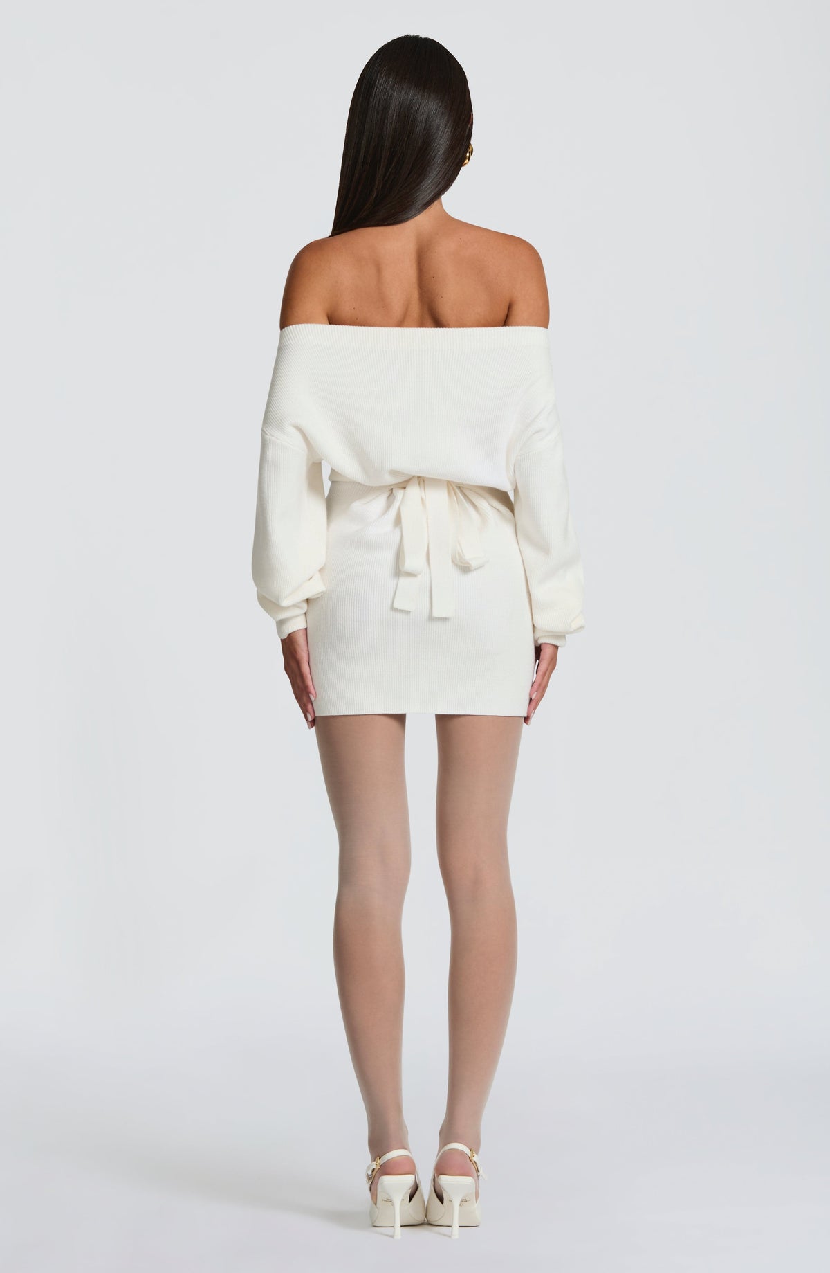 Sawyn Mini Dress in Ivory