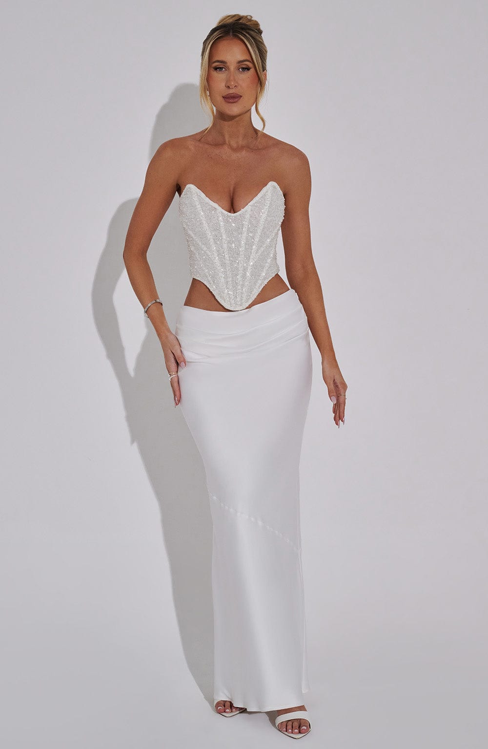 Siella Corset in Ivory