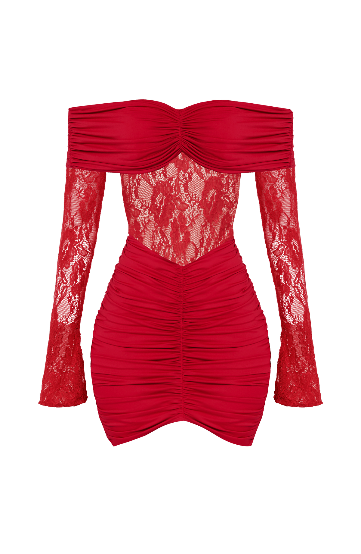 Sylvie Mini Dress in Red