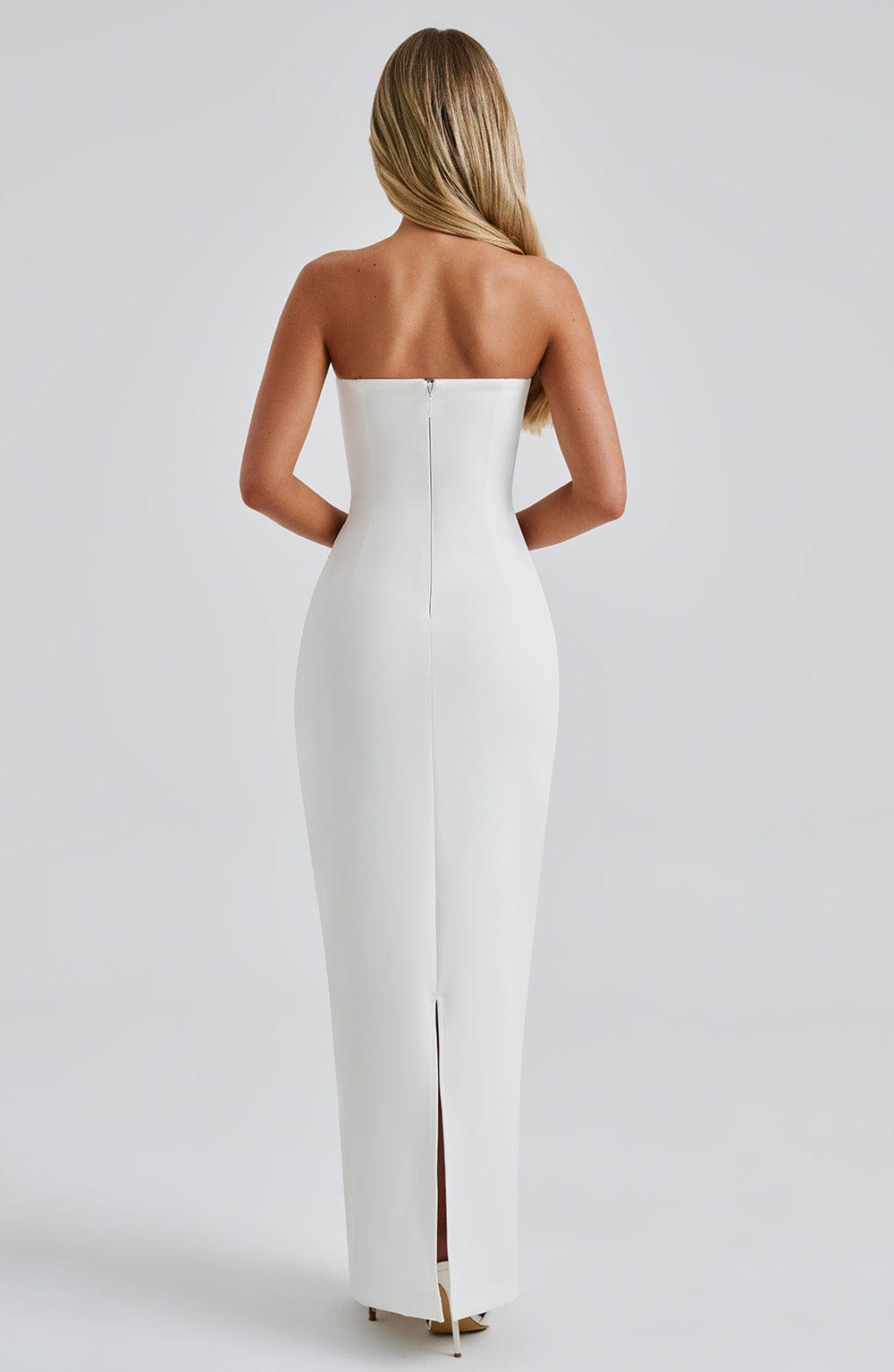 Yuliana Maxi Dress in Ivory