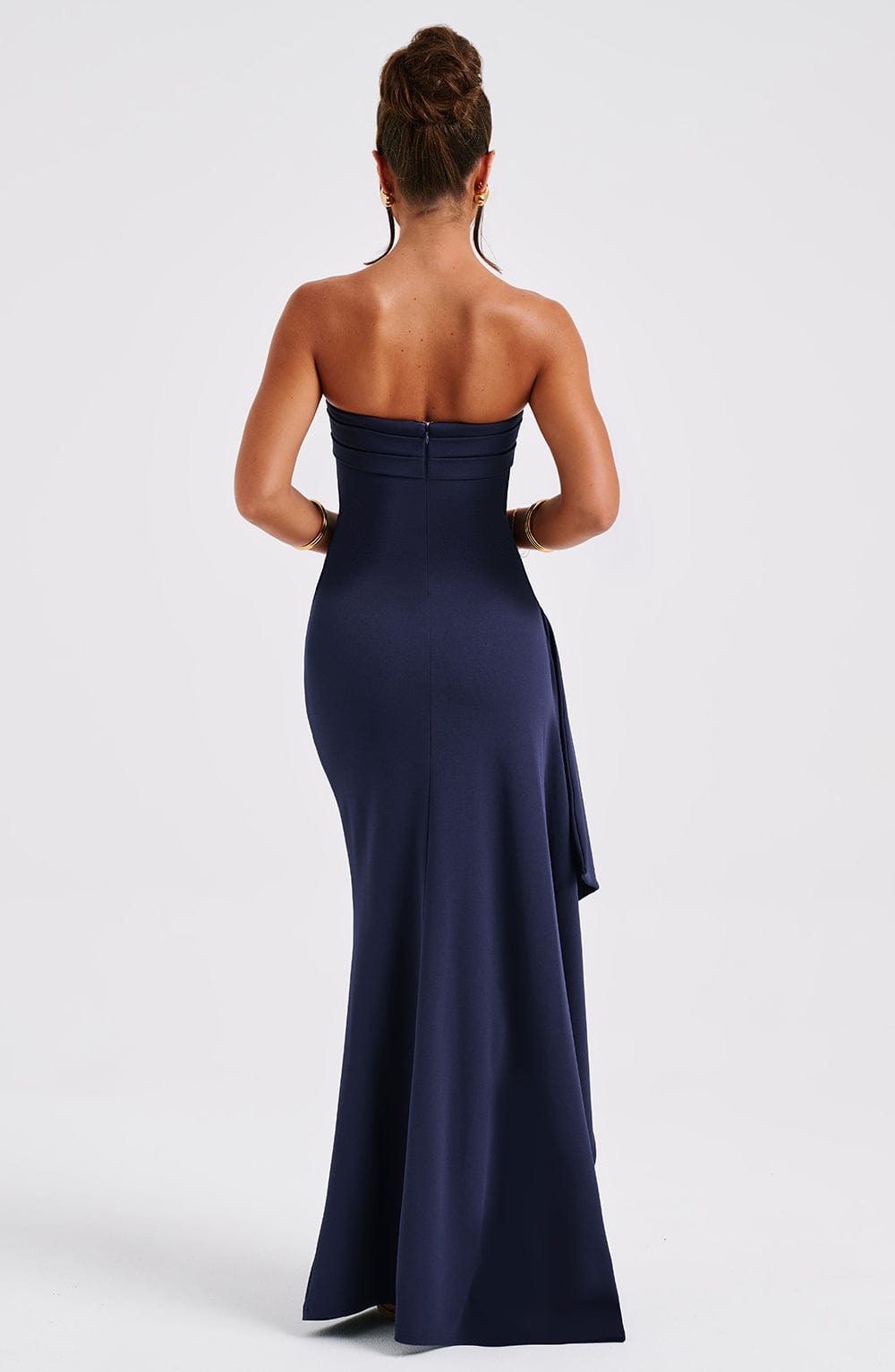 Zafina Maxi Dress in Navy